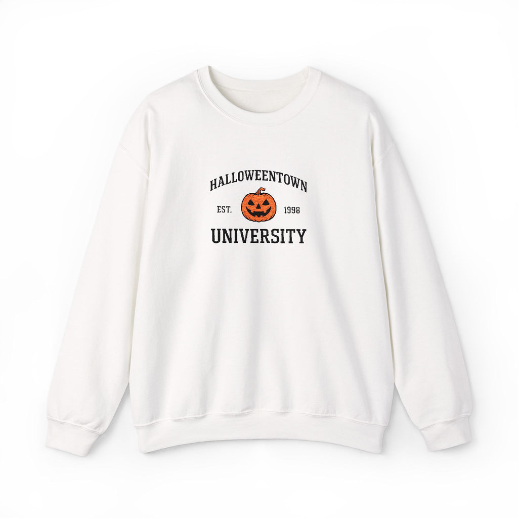 "Spooky Collegiate" Vintage Embroidered Sweatshirt