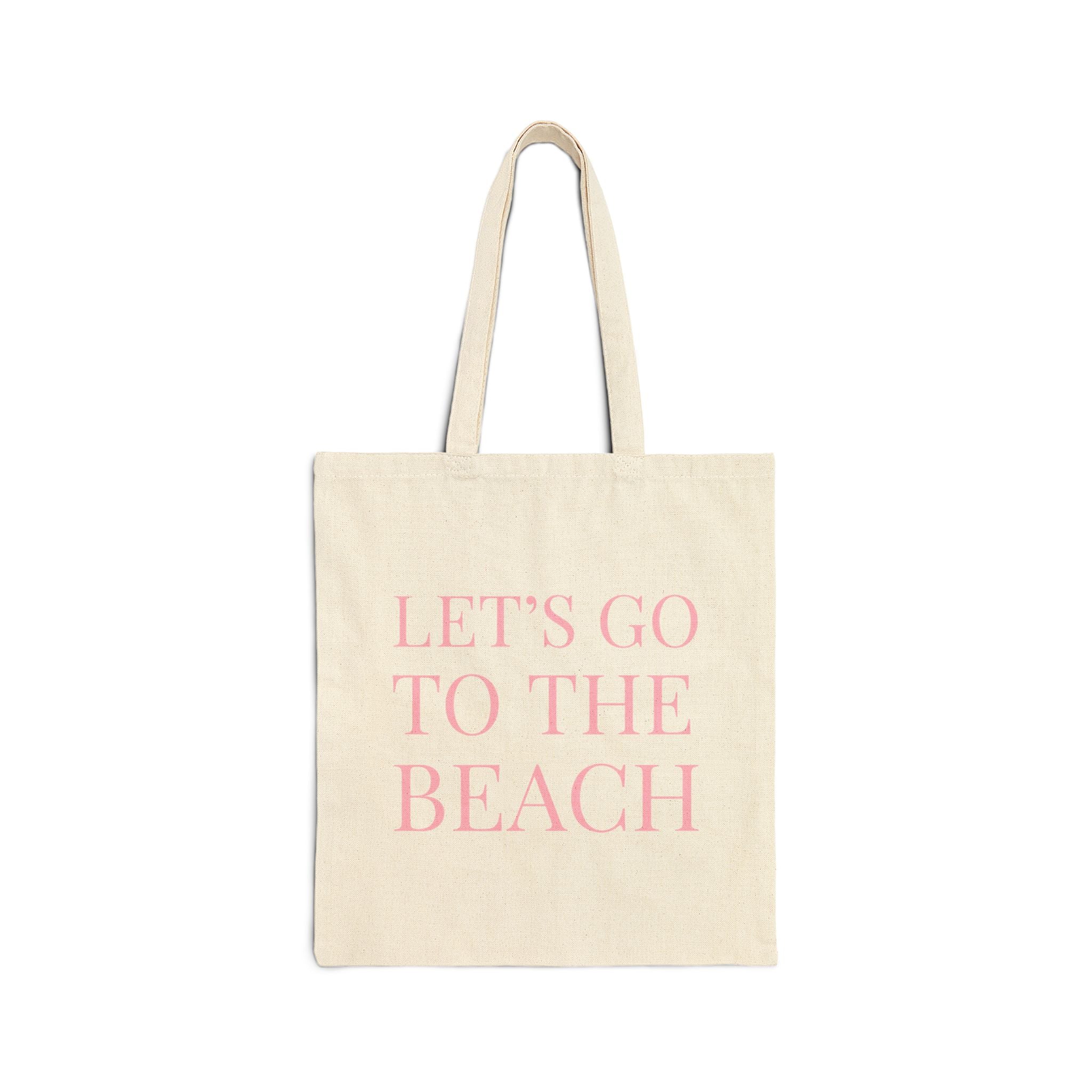 "Let's Go To The Beach" Tote Bag
